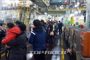 쌍용차, 동호회 평택공장 견학 실시