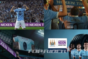 넥센타이어, 맨체스터 시티 FC와 함께하는 TV 광고 개시