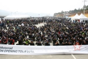 BMW 모토라드, 시즌 오프닝 투어 2016 성황리 개최