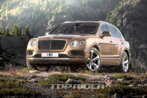 [부산모터쇼] SUV 벤테이가 최초 공개