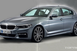 BMW, 신형 5시리즈 완전 노출..베이비 7시리즈