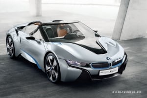 BMW, 2018년 i8 스파이더 출시..배터리팩 강화