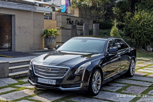 캐딜락 CT6, 반얀트리 호텔에 전시..접근성 강화