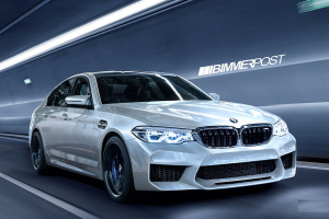 BMW, 신형 M5 예상도 공개..600마력급 슈퍼세단