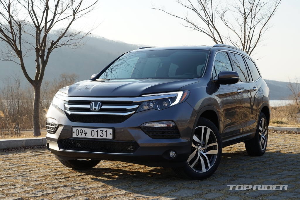 [시승기] 2017년형 파일럿, 안전한 패밀리 SUV