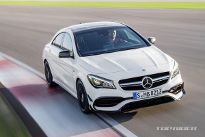 벤츠, 381마력 AMG CLA45 국내 출시..7490만원