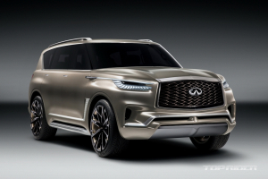 인피니티, QX80 모노그래프 공개..레인지로버 겨냥