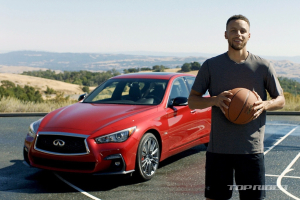 인피니티, 홍보대사에 NBA 스타 '스테판 커리' 선정