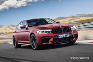 600마력 수퍼세단, BMW M5 공개..사륜구동 적용