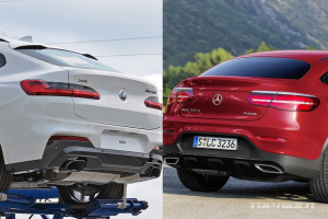 모습 드러낸 차세대 BMW X4, GLC 쿠페 스타일