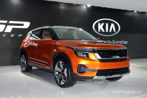 기아차, 인도 전략 SUV 'SP 콘셉트' 공개