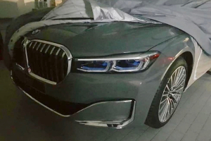 BMW 7시리즈 LCI 유출, 초대형 그릴 적용