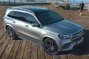 벤츠 신형 GLS 공개, BMW X7·레인지로버 겨냥