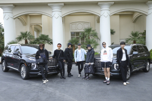 방탄소년단, 팰리세이드 타고 빌보드 시상식 간다