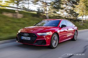 아우디 A7 PHEV 공개, 전기만으로 40km 주행