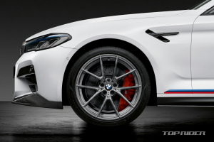 BMW M5 퍼포먼스 패키지 공개, 디자인 성능 모두 업
