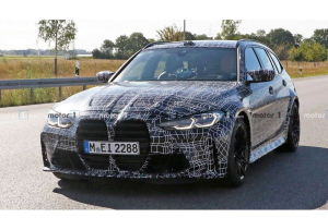 BMW M3 투어링 포착, 키드니 그릴은 수직
