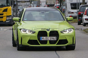 BMW 신형 M3 실차는 이런 모습, 남다른 존재감