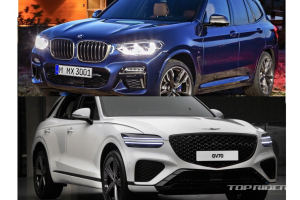GV70 3.5T VS X3 M40i, 가격 차이는 1400만원 수준
