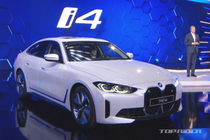 590km 주행하는 BMW i4 공개, 수직형 그릴 적용