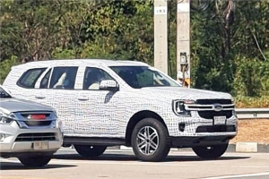 포드 에베레스트 첫 포착, 레인저 픽업트럭의 SUV 버전
