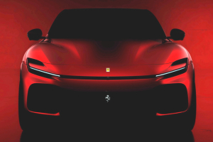 페라리 푸로산구에 SUV 티저 공개, 전면부 존재감이 남다르다
