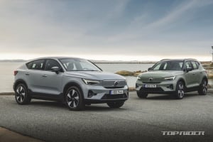 볼보 C40과 XC40 리차지, 주행거리 478km까지 확대