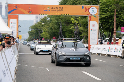 폴스타, ‘투르 드 경남 2025’ 성료..553km 친환경 레이스 완주