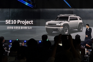 KGM 'SE10', 2026년 중대형 하이브리드 SUV 출시