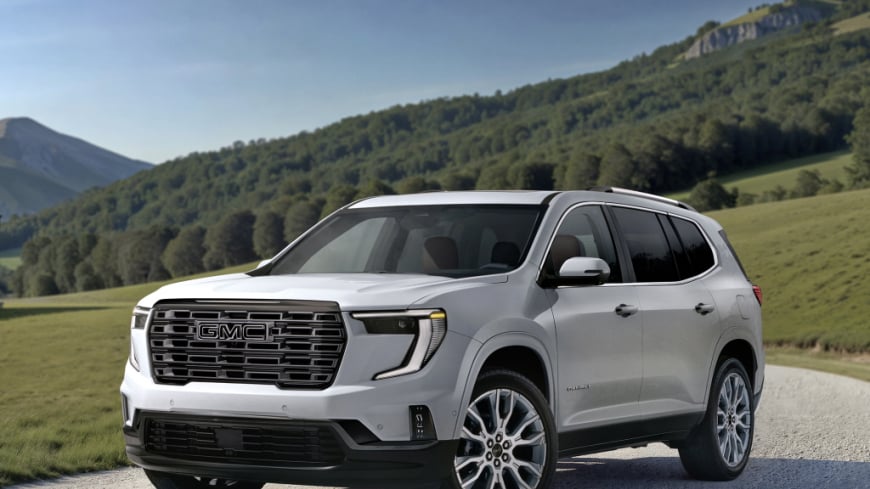 GMC 아카디아 드날리 공개, 럭셔리한 준대형 SUV