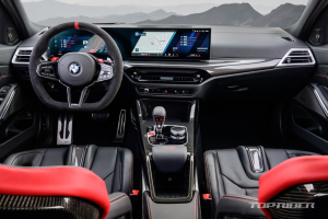 BMW M3 CS 투어링 공개, 노란색 주간주행등 적용