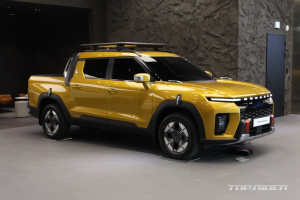 무쏘 EV AWD 주행거리 '342km' 인증, 413마력 고성능 픽업